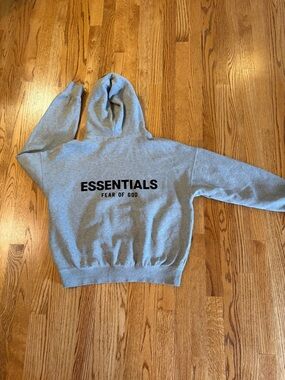 Fear of God ESSENTIALS Gray Hoodie